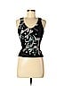 Armani Collezioni Black Sleeveless Blouse Size 4 - photo 1