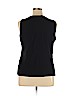 Chico's 100% Nylon Black Sleeveless Top Size XL (3) - photo 2