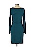 Catherine Malandrino Teal Casual Dress Size L - photo 2