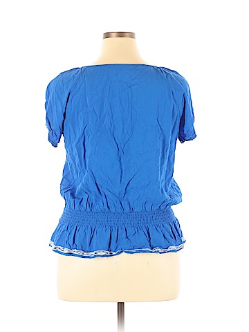 DressBarn Short Sleeve Blouse (view 2)