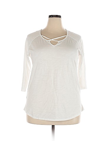 Eddie Bauer 3/4 Sleeve T-Shirt (view 1)