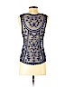 Candie's Blue Sleeveless Blouse Size S - photo 2
