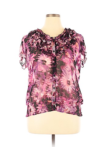 East5th Short Sleeve Blouse (view 1)