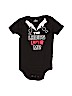 Unbranded Black Short Sleeve Onesie 18-24 MO / 24 MO - photo 1