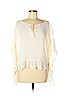 Hollister White Short Sleeve Blouse Size XS - photo 1