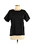 Eileen Fisher Black Short Sleeve Blouse Size M - photo 1