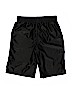 The Children's Place 100% Polyester Solid Black Athletic Shorts Size 14 - photo 2