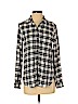 American Eagle Outfitters Gray Long Sleeve Button-Down Shirt Size S - photo 1
