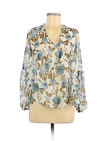 Mossimo Supply Co. Long Sleeve Blouse (view 1)