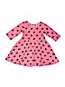 The Children's Place 100% Cotton Print Pink Dress Size 3T - photo 1