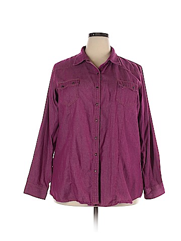 Bit & Bridle Long Sleeve Button-Down Shirt (view 1)