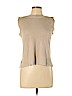 Giorgio Armani Tan Sleeveless Top Size 12 - photo 1