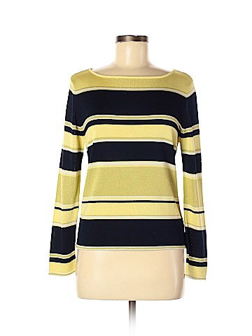 Dana Buchman Long Sleeve Silk Top (view 1)