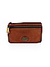 Fossil 100% Leather Brown Leather Clutch One size - photo 1