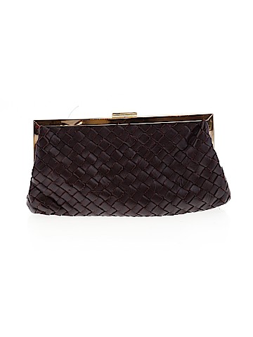 Adrienne Vittadini Leather Clutch (view 2)