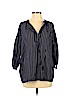 Madewell Blue 3/4 Sleeve Blouse Size XS - photo 1