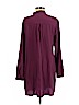 Eileen Fisher 100% Silk Purple Long Sleeve Silk Top Size M - photo 2