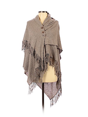 Repeat Cashmere Poncho (view 1)