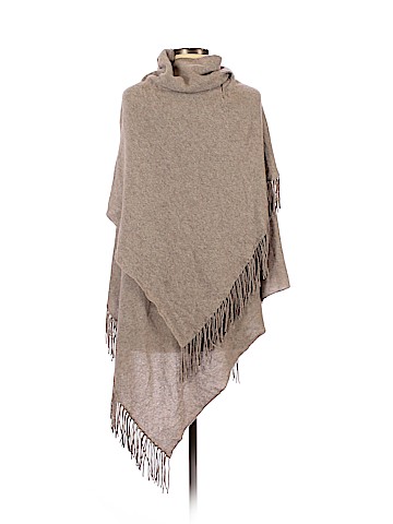 Repeat Cashmere Poncho (view 2)