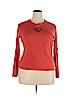 Gap Outlet 100% Cotton Orange Long Sleeve T-Shirt Size XXL - photo 1