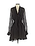 Rachel Zoe 100% Silk Black Casual Dress Size 0 - photo 1