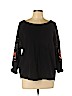 H&M 100% Cotton Black Sweatshirt Size L - photo 1