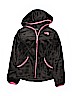 The North Face 100% Polyester Gray Zip Up Hoodie Size M (kids) - photo 1