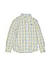 Properly Tied 100% Cotton Plaid Yellow Long Sleeve Button-Down Shirt Size 6 - 8 - photo 1