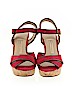 Dana Buchman Red Wedges Size 8 - photo 2