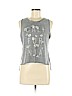 Hollister Gray Sleeveless T-Shirt Size M - photo 1