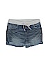 Justice Blue Denim Shorts Size 14 - photo 1