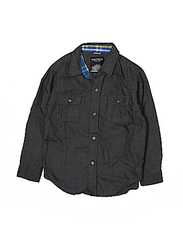 Nautica Long Sleeve Button-Down Shirt (view 1)