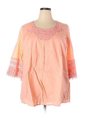 Woman Within Long Sleeve Top (view 1)