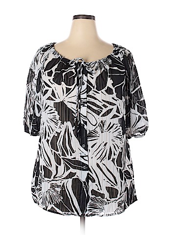 Lane Bryant 3/4 Sleeve Blouse (view 1)