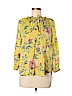 Ann Taylor LOFT Yellow Long Sleeve Blouse Size M (petite) - photo 1
