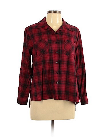 Style&Co Long Sleeve Button-Down Shirt (view 1)