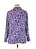 Venezia Jeans Clothing Co. 100% Polyester Purple Long Sleeve Button-Down Shirt Size 14 - 16 - photo 2