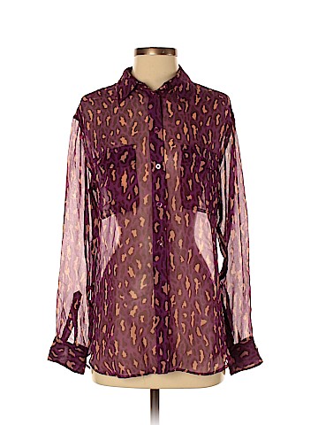 Equipment Long Sleeve Blouse (view 1)