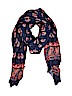 Unbranded Floral Blue Scarf One size - photo 1