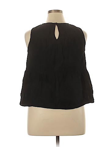 Who What Wear Sleeveless Blouse (view 2)