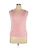 Hillard & Hanson 100% Rayon Pink Sleeveless Top Size XL - photo 1