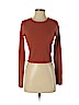 Forever 21 Orange Long Sleeve Top Size S - photo 1