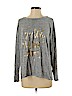 Paper Crane Gray Long Sleeve Top Size S - photo 1