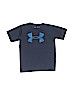 Under Armour 100% Polyester Blue Active T-Shirt Size XS (youth) - photo 1