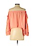 Double Zero 100% Polyester Pink Long Sleeve Blouse Size S - photo 2