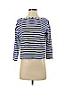 Milly Blue 3/4 Sleeve T-Shirt Size S - photo 1
