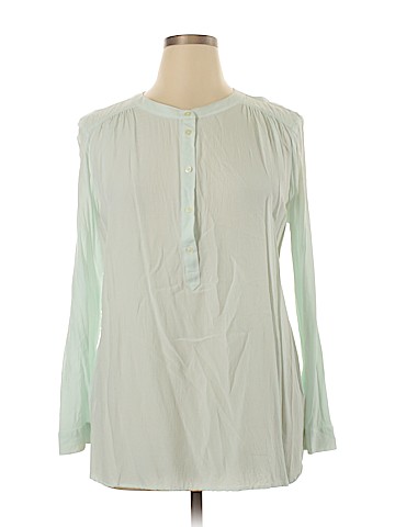 Ann Taylor LOFT Long Sleeve Blouse (view 1)