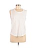 Madewell White Sleeveless T-Shirt Size M - photo 1