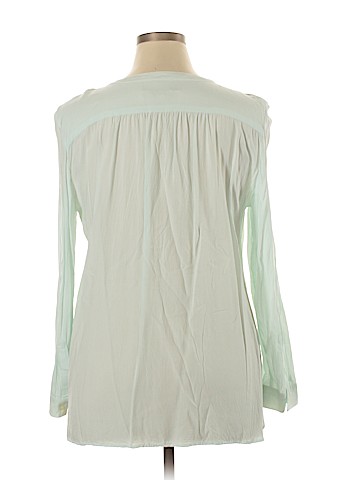 Ann Taylor LOFT Long Sleeve Blouse (view 2)