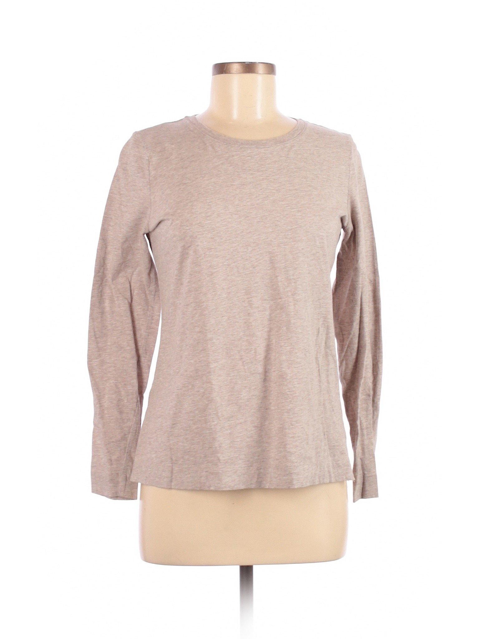 Ann Taylor LOFT Women Brown Long Sleeve T-Shirt M | eBay